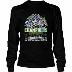 2020 Afc West Division Champions Seatle Seahawks Signature shirt 2020 Afc West Division Champions Seatle Seahawks Signature shirt
