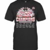 2020 Big Ten Football Champions State Buckeyes Signature T-Shirt