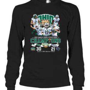 2020 Famous Idaho Potato Bowl Champions Ohio Vs Nevada T-Shirt 2020 Famous Idaho Potato Bowl Champions Ohio Vs Nevada T-Shirt