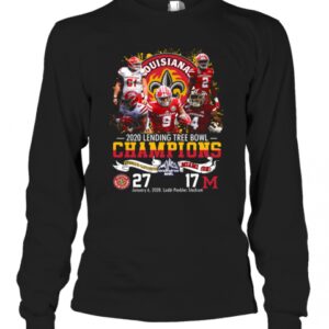 2020 Lendingtree Bowl Champions Louisiana Lafayette Vs Miami T-Shirt 2020 Lendingtree Bowl Champions Louisiana Lafayette Vs Miami T-Shirt