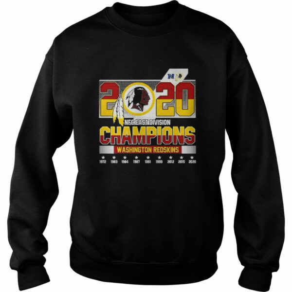 2020 NFC East Division Champions Washington Redskins shirt