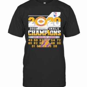 2020 Nba Finals Champions Los Angeles Lakers T-Shirt