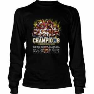 2020 Nfc East Division Champions Washington Football Team Signatures shirt 2020 Nfc East Division Champions Washington Football Team Signatures shirt
