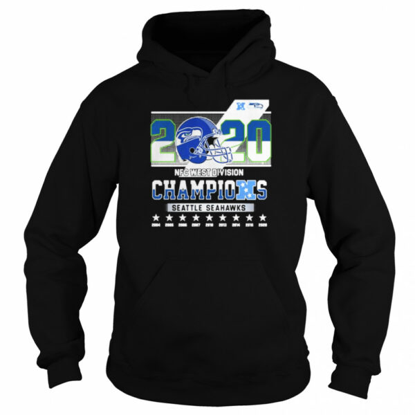 2020 Nfc West Division Champions Seatle Seahawks Stars shirt