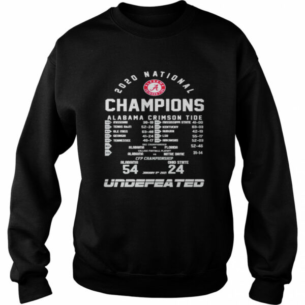 2020 national champions alabama crimson tide 2021 shirt