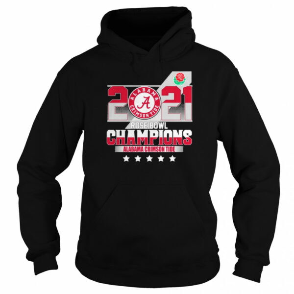 2021 Alabama Crimson Tide Rose Bowl Champions shirt