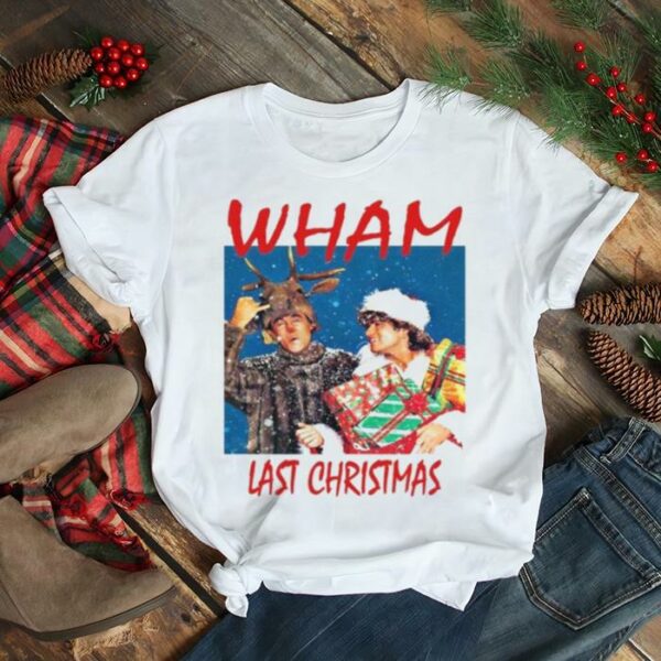 2022 Wham Last Christmas George Michael Xmas Santa shirt