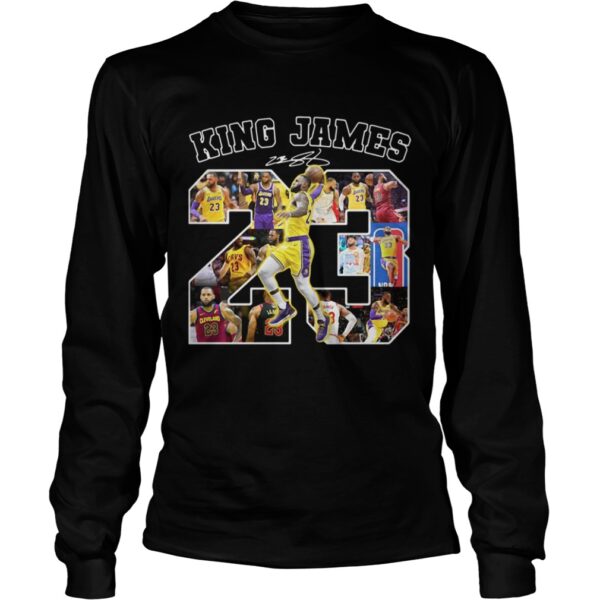 23 King James signature shirt