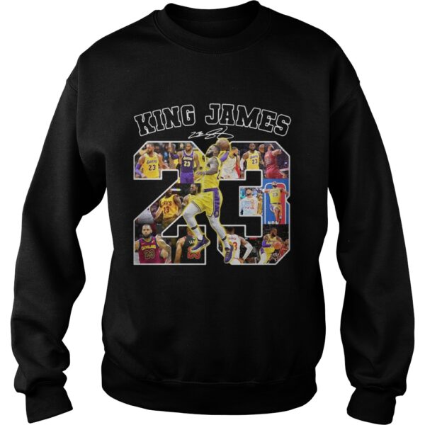 23 King James signature shirt