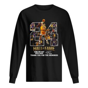 24 Hall Of Fame Kobe Bryant 1978 2020 Thank You For The Memories Signatures shirt 24 Hall Of Fame Kobe Bryant 1978 2020 Thank You For The Memories Signatures shirt