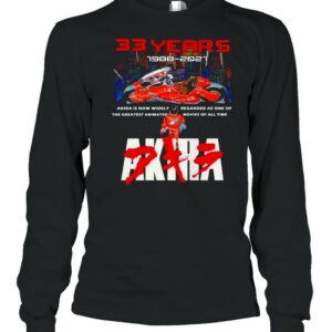33 Years 1988 2021 Akira shirt 33 Years 1988 2021 Akira shirt