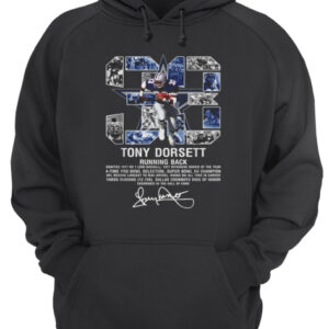 38 Tony Dorsett running back Dallas Cows signature shirt