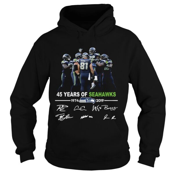 45 years of Seahawks 1947 2019 shirt