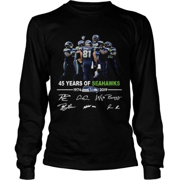 45 years of Seahawks 1947 2019 shirt