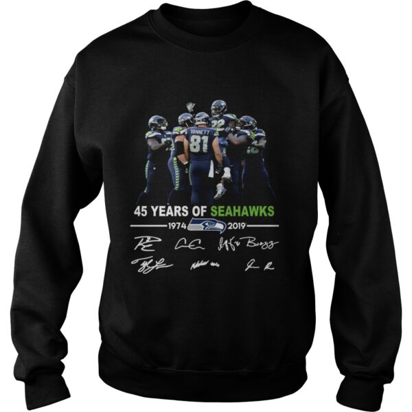 45 years of Seahawks 1947 2019 shirt