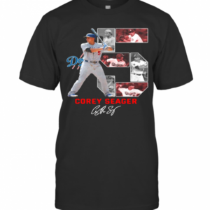5 Corey Seager Los Angeles Dodgers Signature T-Shirt