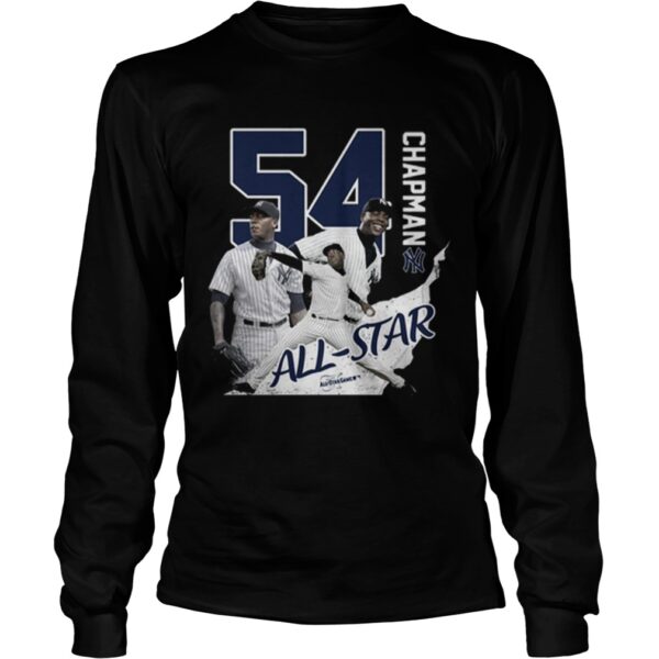 54 Aroldis Chapman all star New York Yankees shirt