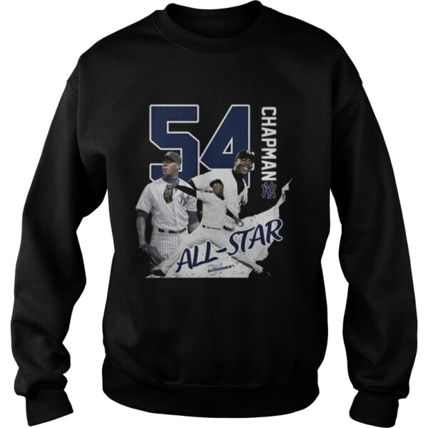 54 Aroldis Chapman all star New York Yankees shirt