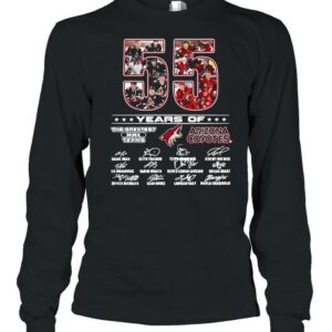 55 Years Of The Greatest NHL Teams Arizona Coyotes Signatures Shirt