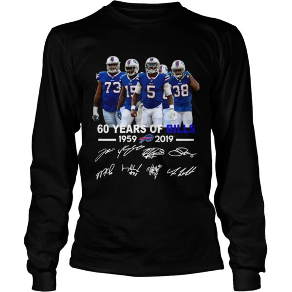 60 years of Bills 1959 2019 shirt