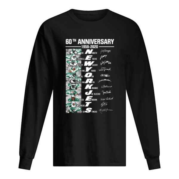 60th Anniversary 1959 2020 New York Jets shirt