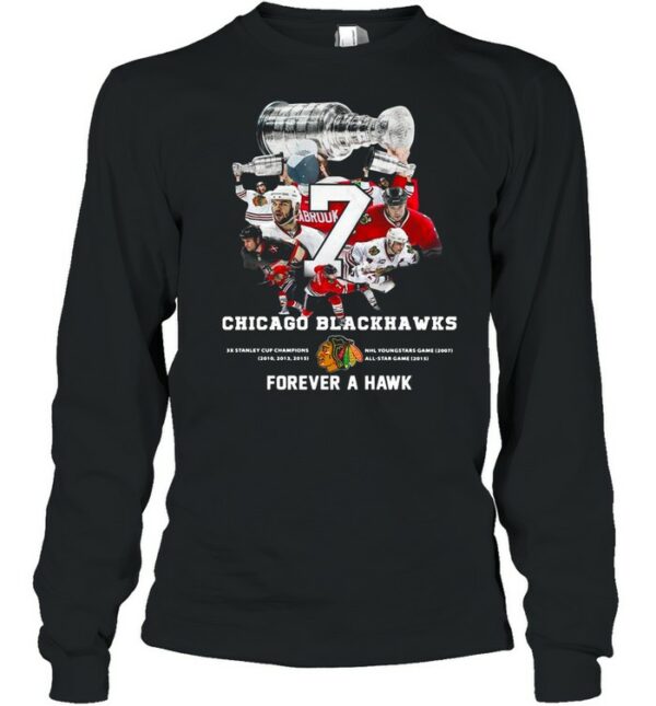 7 Brent Seabrook Chicago Blackhawks Forever A Hawk shirt