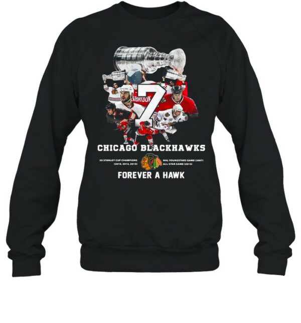 7 Brent Seabrook Chicago Blackhawks Forever A Hawk shirt