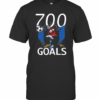 700 Goals Messi Silhouette T-Shirt