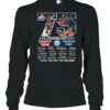 75 Years Of The Greatest NBA Teams Philadelphia 76Ers Signatures Thank You For The Memories Shirt