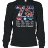 75 Years of the greatest NBA teams Philadelphia 76ERS signature thank you for the memories shirt