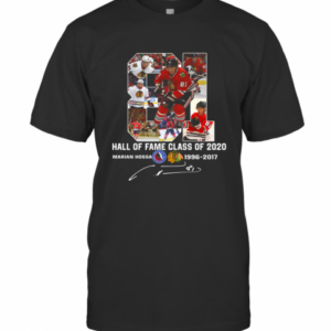 81 Hall Of Fame Class Of 2020 Marian Hossa T-Shirt