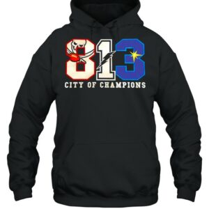 813 Winners Bucs Bolts Rays city of champions shirt