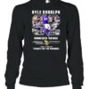 82 Kyle Rudolph Minnesota Vikings 2011 2021 Signature Thanks For The Memories shirt
