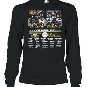 88 Years Of The Greatest Nfl Teams Pittsburgh Steelers Signatures shirt 88 Years Of The Greatest Nfl Teams Pittsburgh Steelers Signatures shirt
