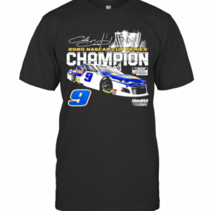 9 Hendrick Motorsports 2020 Nascar Cup Series Champion Signature T-Shirt