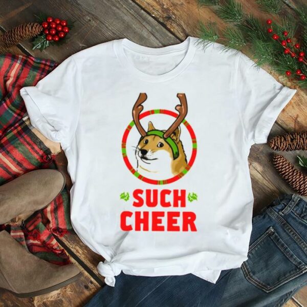 A Well Spirited Doge Such Cheer Christmas shirt