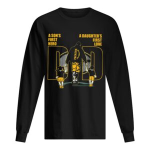 A son’s first hero a daughter’s first love dad green bay packers happy father’s day shirt
