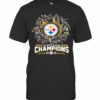 AFC North Division Champions 2020 Pittsburgh Steelers Signatures T-Shirt