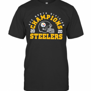 AFC North Division Champions 2020 Pittsburgh Steelers T-Shirt