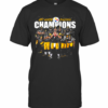 AFC North Division Champions Pittsburgh Steelers Signatures T-Shirt