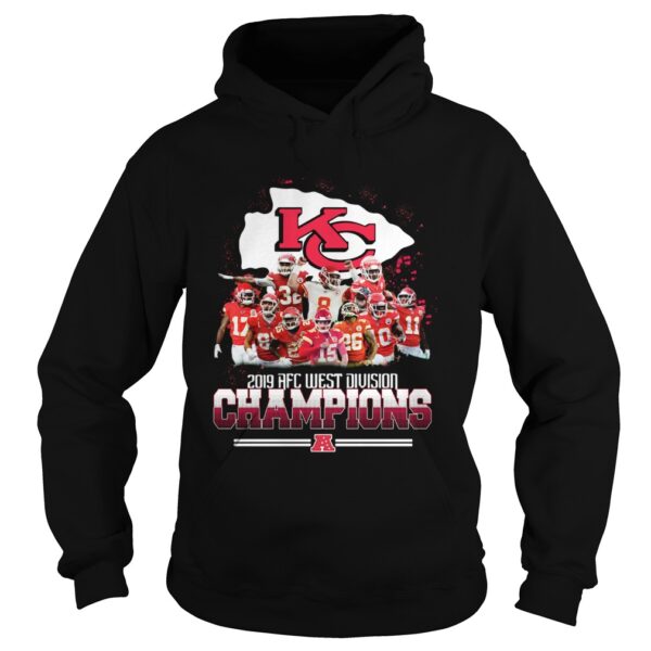 AFC West Division Champions Kansas City Chiefs 2019 shirt