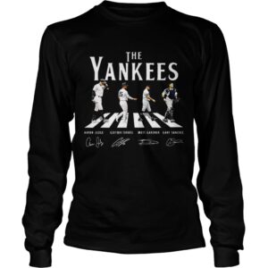 Abbey Road The Yankees signature shirt Abbey Road The Yankees signature shirt