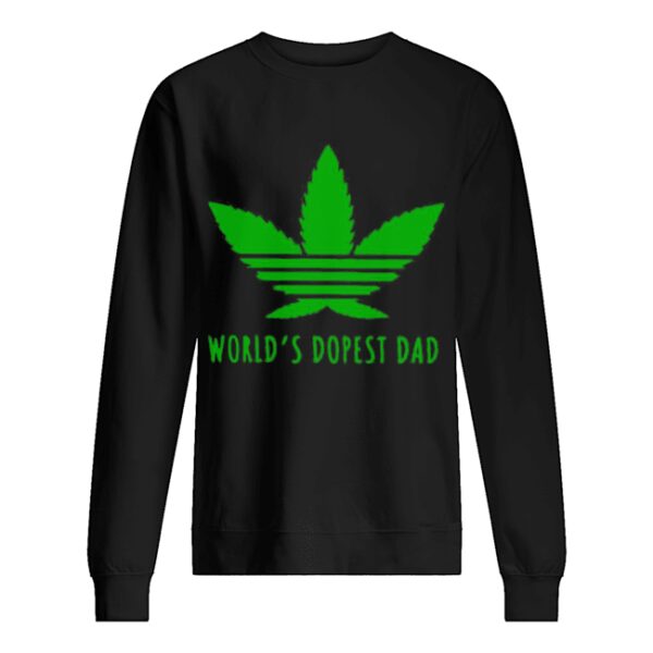 Adidas Weed Cannabis World’s Best Dad shirt