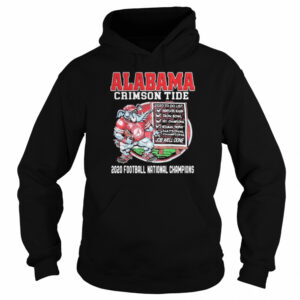 Alabama Crimon Tide 2020 Football National Champions Elephant shirt 3