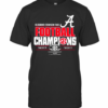 Alabama Crimson Tide 2020 SEC Football Champions T-Shirt