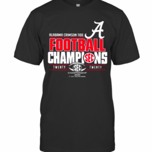 Alabama Crimson Tide 2020 SEC Football Champions T-Shirt