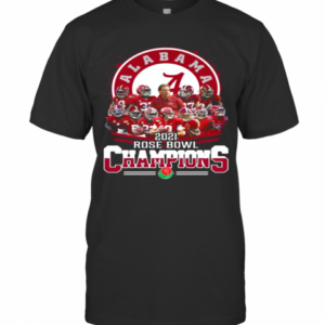 Alabama Crimson Tide 2021 Rose Bowl Champions T-Shirt