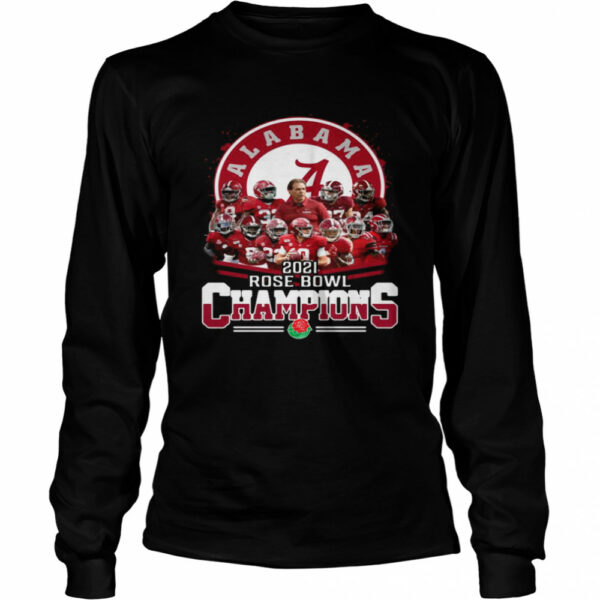 Alabama Crimson Tide 2021 Rose Bowl Champions shirt