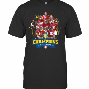 Alabama Crimson Tide Champions A Step Ahead 2020 T-Shirt