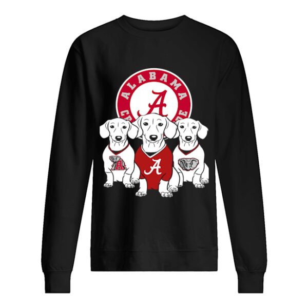 Alabama Crimson Tide Dachshund dog shirt